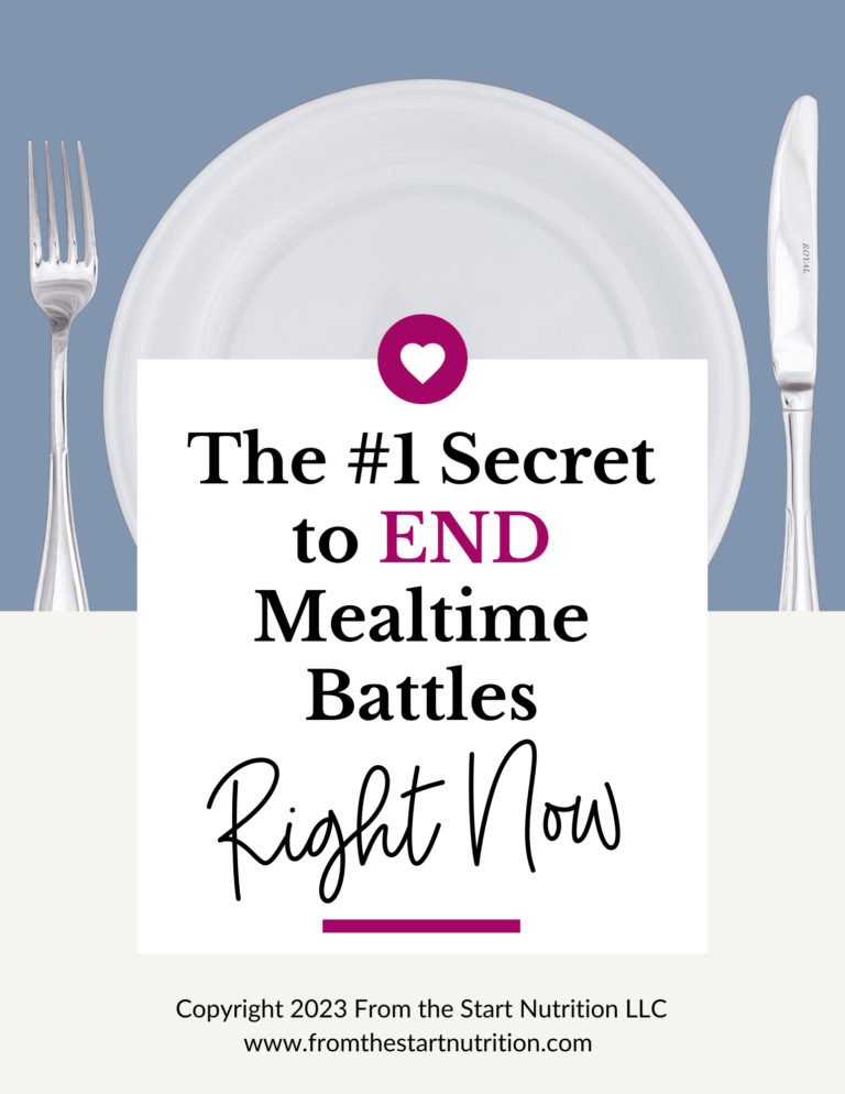 guide to end mealtime battles